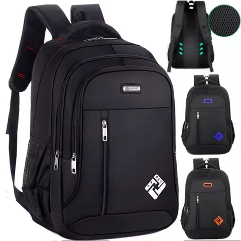 YM Hot Selling Custom Large Capacity Waterproof School Travel Backpacks USB Business Laptop Bags With Logo