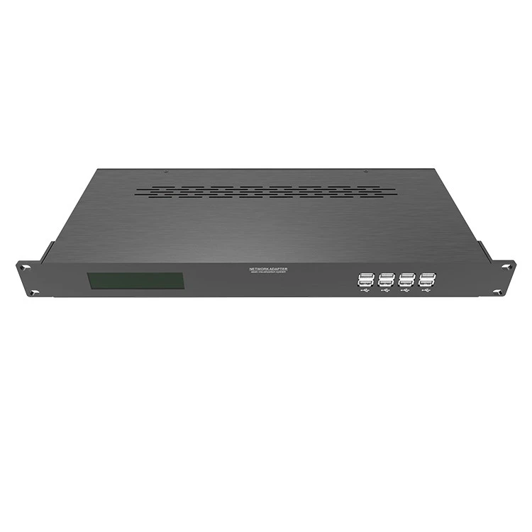 YONGU C25 Audio Power Amplifier Network Cabinet 1U Server Rack Case Broadcasting Equipment