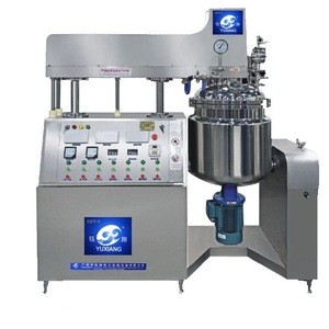Yuxiang 200L vacuum emulsifier homogenizer for shoe polish cream making machine