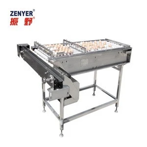 ZENYER 104B egg grading sorting machine with vacuum egg lifter