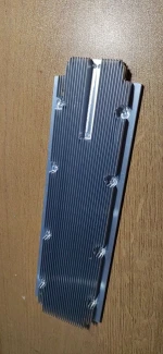 extrusion aluminum part for heat sink