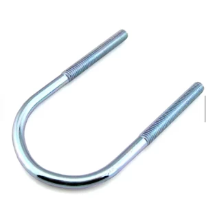 Factory Price Suspension Part carbon steel Zinc plated U bolt and Nut Truck U bolts Galvanized U Shaped Bolt