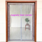 Magnetic Door Curtain for Home Entryway Insect and Fly Protection