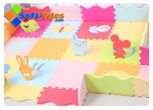 Softer Children Foam Mats Rails Design