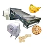 Banana slice making machine, banana slicing and drying equipment, mesh belt banana slice dryer, banana slicer