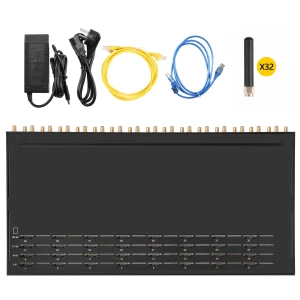 Hot sell VOIP 2G 4G LTE 32 ports call center voip gateway imei change sim box