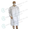 Microporous Disposable Working Suit Labcoat with Zipper