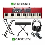 Nord Electro 6D 73Key Semi Weighted Action Keyboard with Headphones Bench Bundle