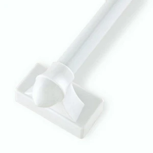 Magnetic Café Rod, white,  extends from 17-Inch to 30-Inch