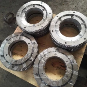 RKS.060.20.0414 Four Point Contact Slewing Bearing Without Gear Teeth 486*342*56mm
