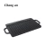 Import Pre-seasoned cast iron reversible griddle grill pan with two handles  43cm 51cm from China