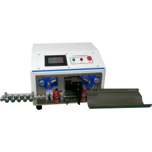 Automatic 3 Cores 6 SQMM Power Cable Stripping Cutting Machine