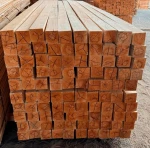 Sawn eucalyptus wood