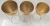 Import Set Of 3 Electroplated Gold planters - Pure Metal from India