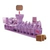 Coco Peat brick making machine, coconut coir packaging and pressing machine, Coconut fiber sawdust briquetting machine