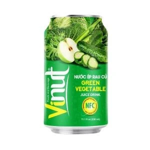 330ml Green Vegetable Juice Drink With NFC VINUT Hot Selling Free Sample, Private Label, Wholesale Suppliers (OEM, ODM)