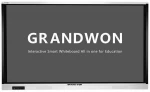 Hot Selling 75 inch Electronic digital smart board intelligent interactive whiteboard