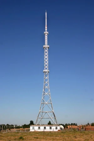 Angular Tubular Steel TV Tower for Enhanced Signal Reception