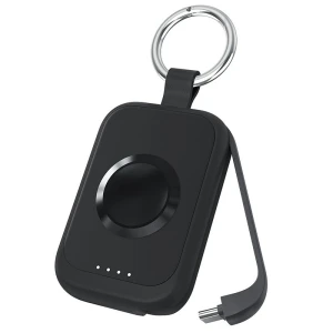 SIYOUNI Pocket 2500mAh Smartwatch and Earbuds Charger with Integrated Type-C Lead