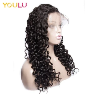 Fast shipping 100% natural 16-24 wigs lace front wig,remy hair wigs virgin wig for black women