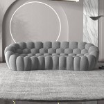 Luxury Furniture Italian Curved Bobois bubble Sofa 3 Seater Sofas