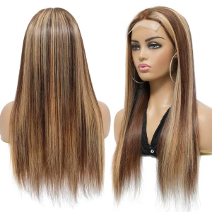 FRONT LACE HAIR WIG, STRAIGHT HUMAN HAIR WIGS