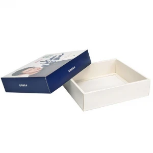 Factory Hot Sale Flat Pack Full Color Customized Gift Boxes For Cosmetic
