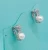 Import Clip on type Venus Pair Cubic Pearl Mixed Wine Earring from South Korea