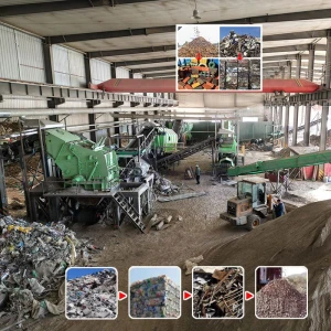 Automatic Waste Sorting System Construction Waste Sorting Machine Concrete Waste Recycling Machine