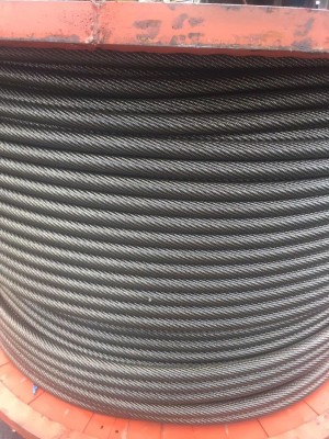 15XK7 non rotating compacted wire rope