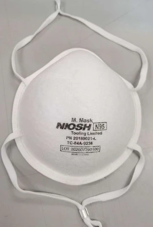 N95 (Model L-188) Particulate Respirator, folded-form