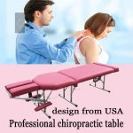 portable chiropractic table and massage table