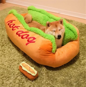 Hot Dog Bed various Size Large Dog Lounger Bed Kennel Mat Soft Fiber Pet Dog Puppy Warm Soft Bed