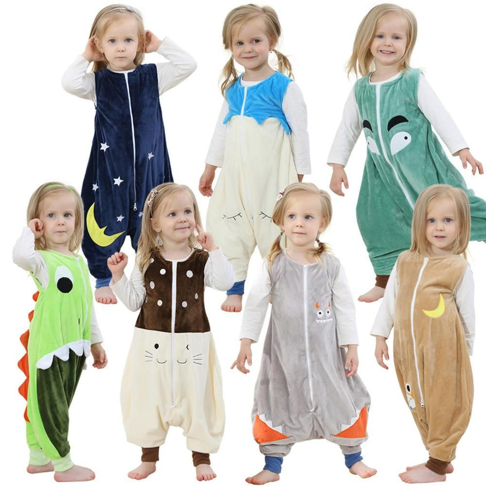 Foot Robe Buy Kids Feet Pajamas Flannel Robe Warm Sleepwear Children Overalls ...