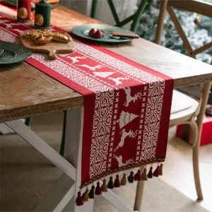 Christmas table runner, suitable for home decoration