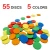 Import Learning Resources Magnetic Ten-Frame Set Including 5 Frames and 55 Colorful Discs from China