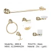 Top Sale Matte Gold Wall Mounted Bathroom Accessories Brushed Gold Paper Holder