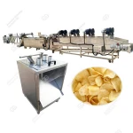 Fully Automatic Industrial Pottao French Fries Processing Machine Plant