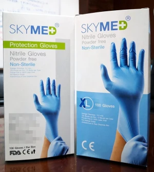 Low Price Powder Free Nitrile Gloves For Sale