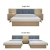 Import Standard Hotel Bedroom Furniture Wooden Wood Bed Guest Room Single Double Bed from China