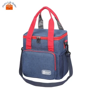 Amazon  Outdoor Picnic Insulation Bag 600D Polyester Insulated Cooler Lunch Bag