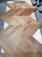 chevron wood floorng