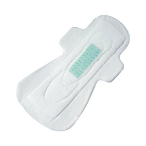 Hypoallergenic Period Pads Women Feminine Sanitary Napkin Organic for Girls and Women Anion Chip Pure Cotton Thin 250mm