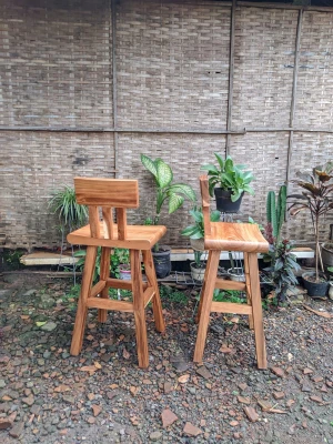 Wood Bar Chair