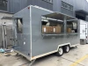 DOT Mobile Restaurant Food Trailer Bbq Container Food Truck with Full Kitchen 16ft Catering Hot Dog Cart