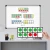 Import Learning Resources Magnetic Ten-Frame Set Including 5 Frames and 55 Colorful Discs from China
