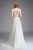 Import White Cross Sleeves Wedding Dress from China