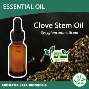 Clove Stem Oil 100% Natural by Aromatik Jaya Indonesia