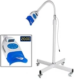 10 led blue and red laser teeth whitening machine/ dental bleaching/teeth whitening lamp/dental whitener