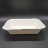 100%biodegradable disposable sugarcane bagasse Meat/Food Tray Container T001
